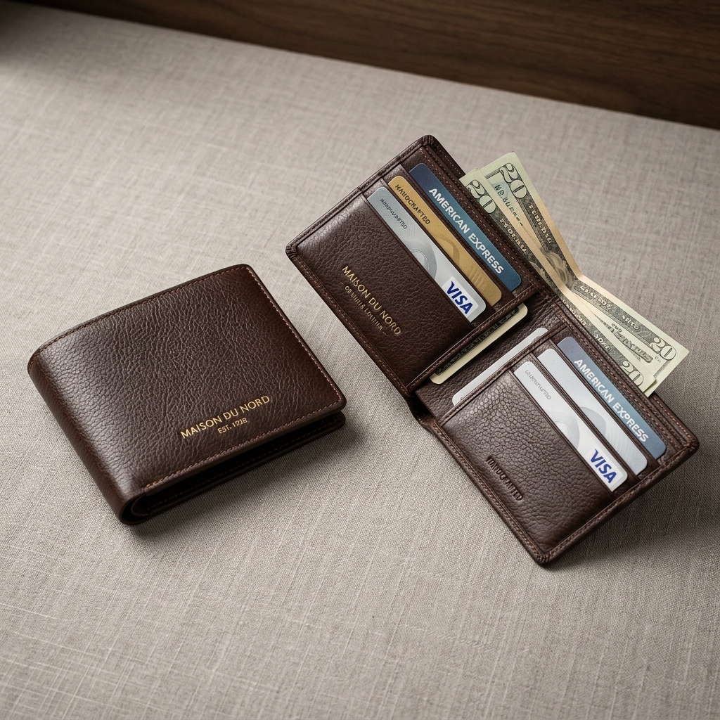 Two Leather Wallet